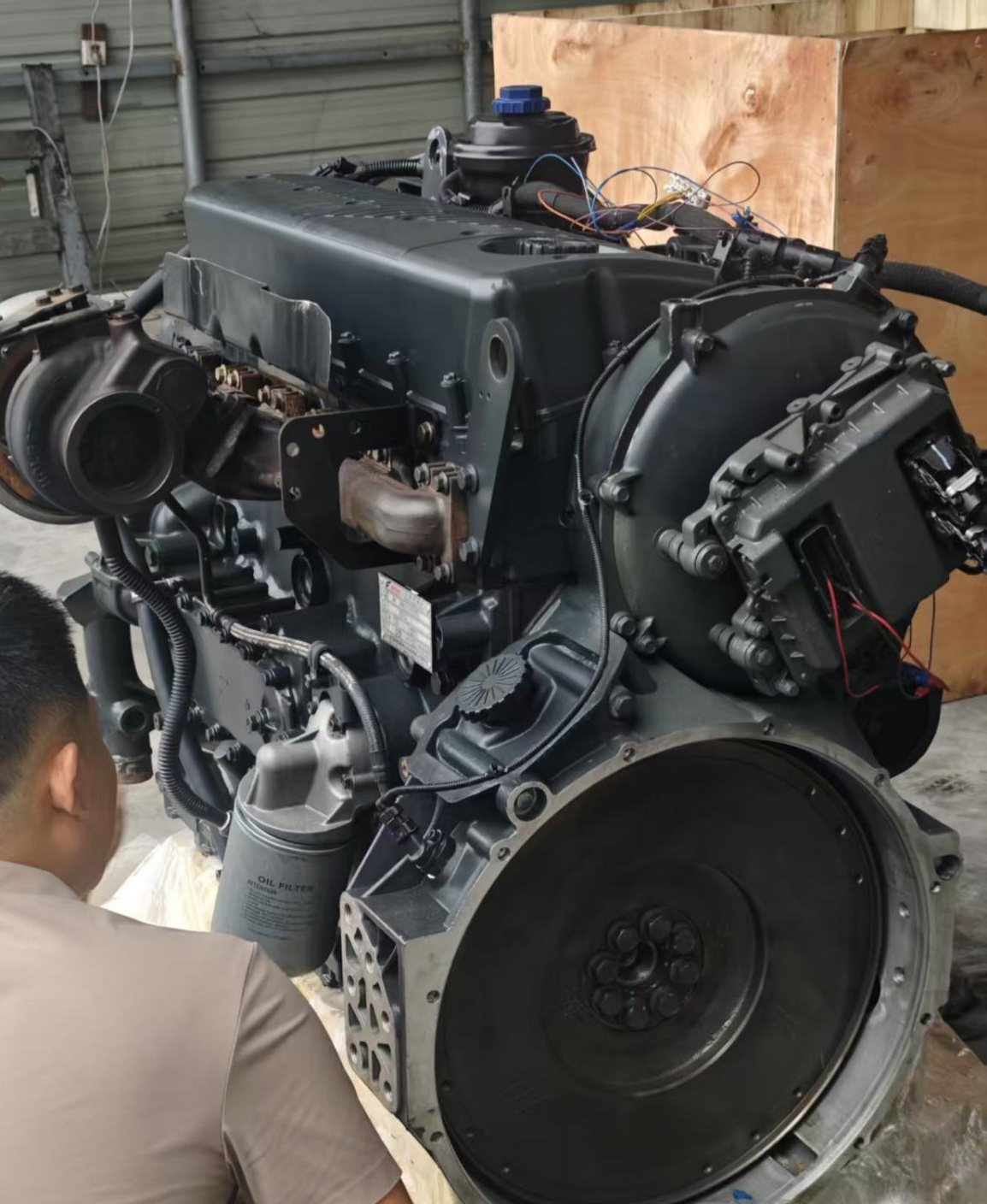 Il-Klijent Peruvjan jixtri Magni tal-Ħażna tal-Fabbrika Oriġinali SFH, It-Test Run fuq il-Post tgħaddi Perfettament